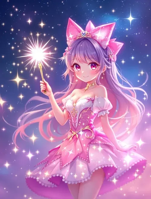 魔法少女星愿封面壁纸